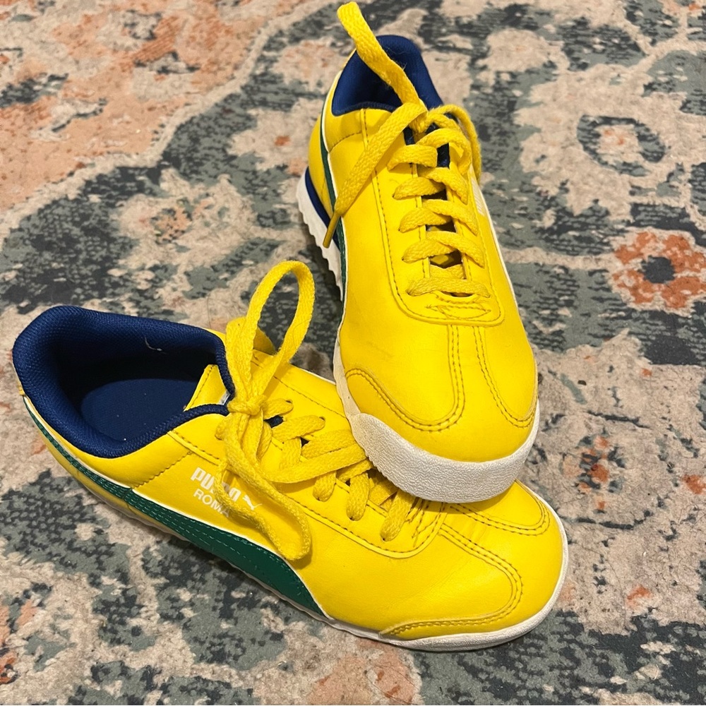 Kids Roma Brazil puma sneakers